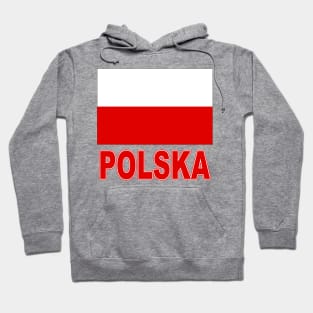 The Pride of Poland - Polska - Polish Flag and Language Hoodie